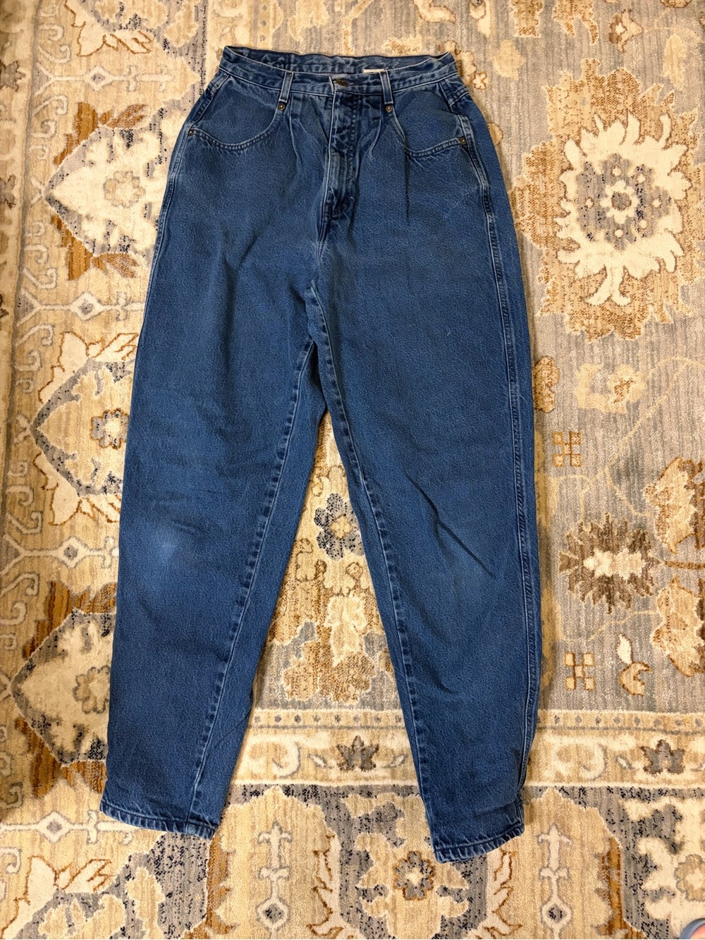 Vintage Brittania Classic 80’s Dark Blue Jeans